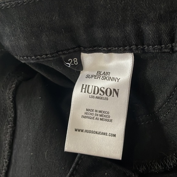 Hudson Blair Super Skinny black jeans - Picture 3 of 3